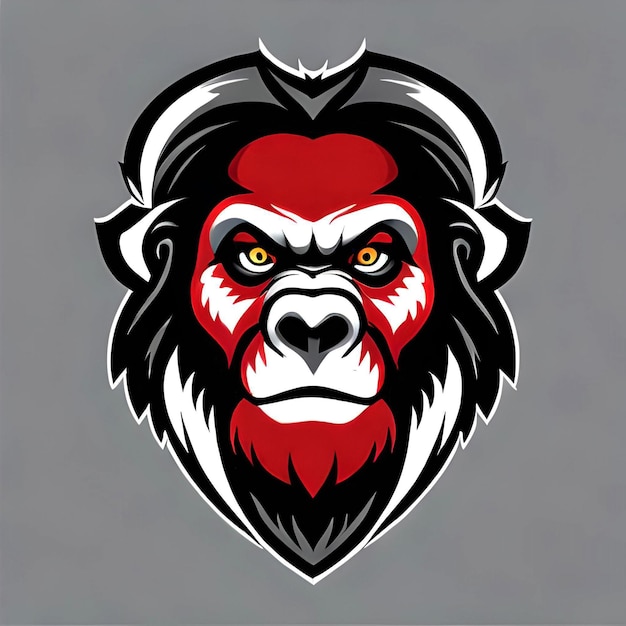 Illustrazione del logo della gorilla