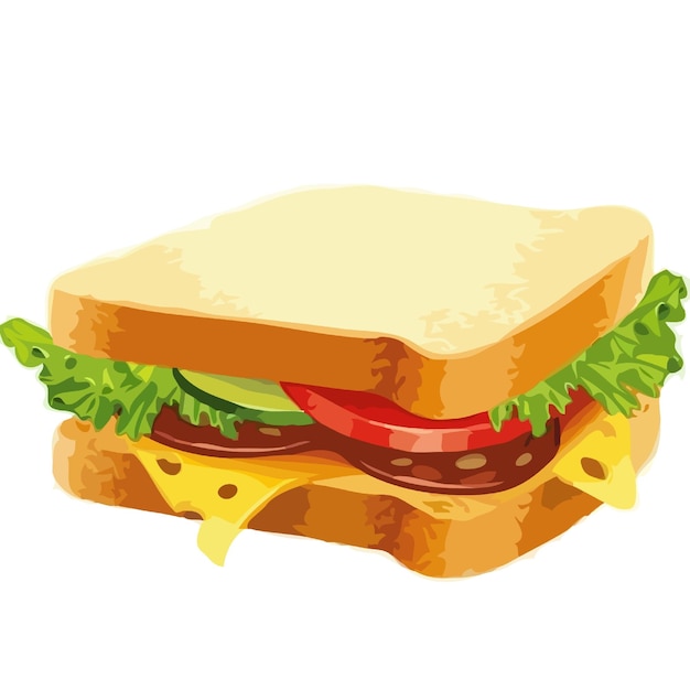 Illustrazione del panino
