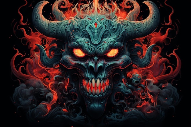 Illustrazione del personaggio del diavolo
