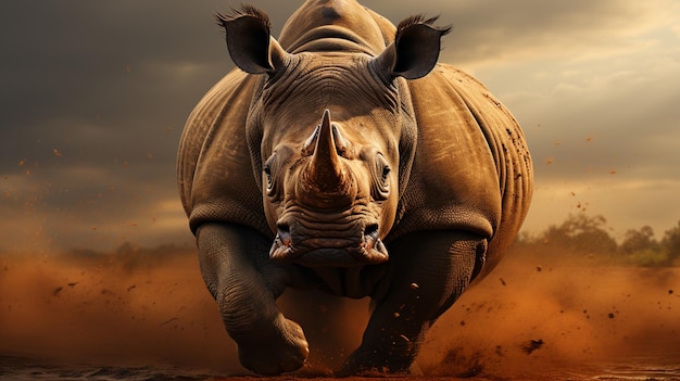 illustrazione del rinoceronte