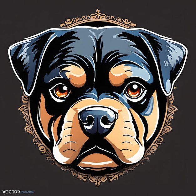 Illustrazione del Rottweiler