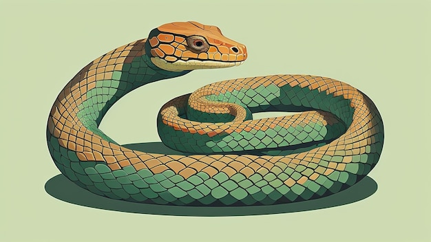 illustrazione del serpente