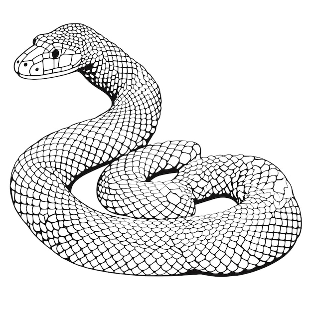 illustrazione del serpente