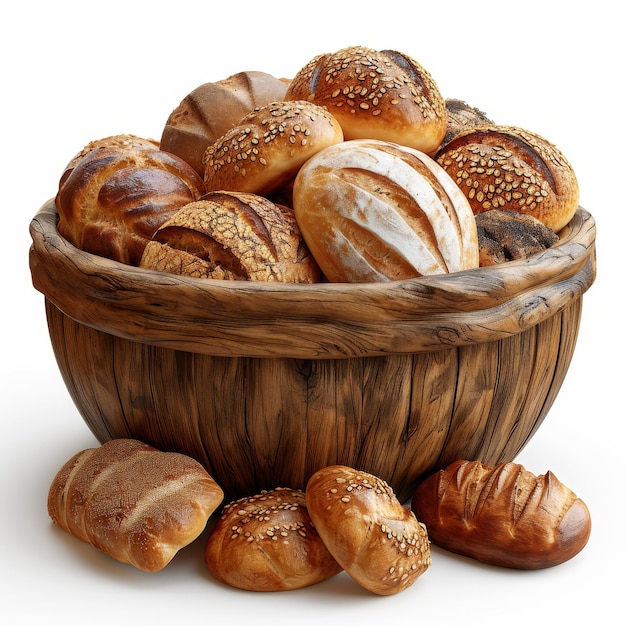 illustrazione deliziose delizie pane mostra creatività