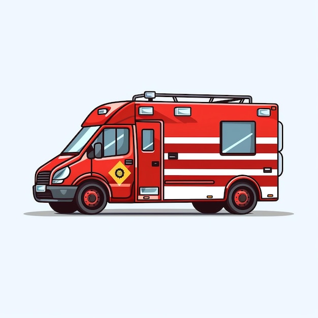 Illustrazione dell'ambulanza