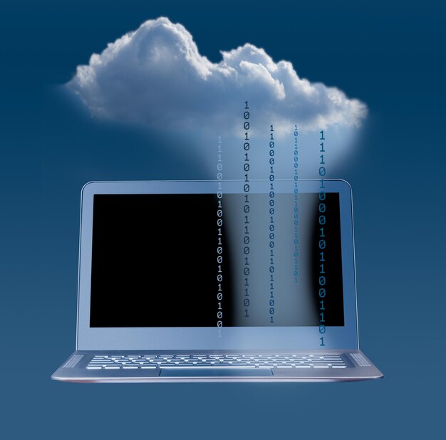 Illustrazione dell'architettura dei servizi web di cloud computing