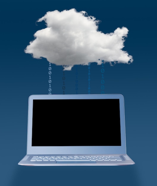 Illustrazione dell'architettura dei servizi web di cloud computing