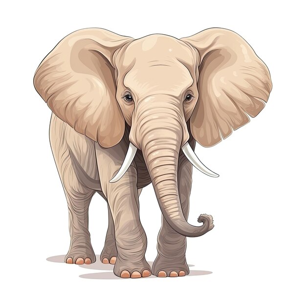 illustrazione dell'elefante