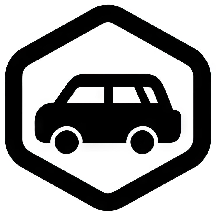 Foto illustrazione dell'icona dell'auto