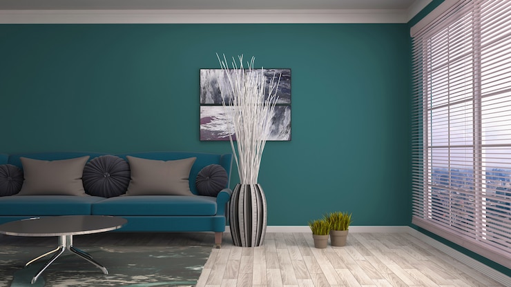 Foto illustrazione dell'interno del soggiorno