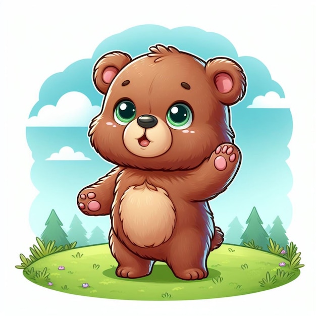 illustrazione dell'orso