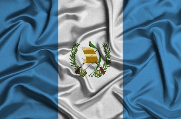 Illustrazione della bandiera del guatemala
