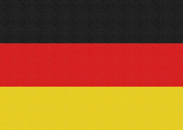 Illustrazione della bandiera nazionale della Germania