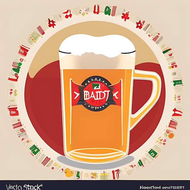 Illustrazione della celebrazione della Giornata internazionale della birra