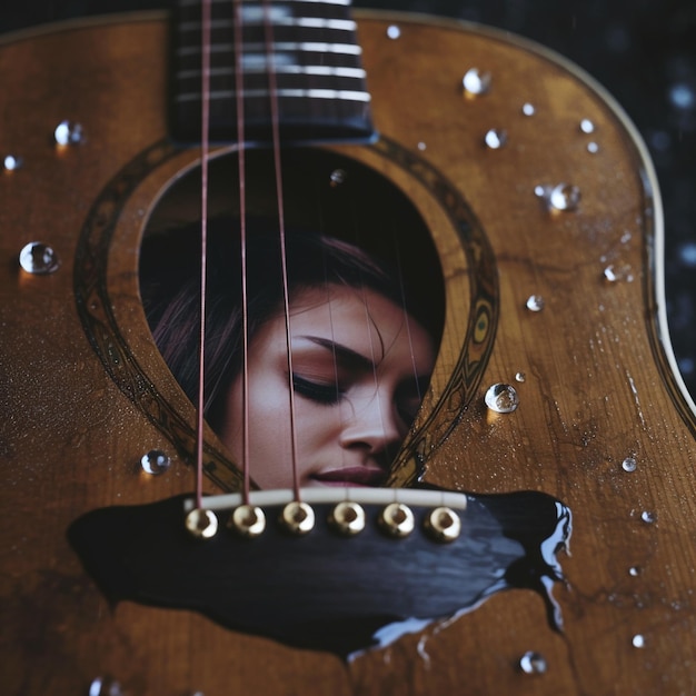 illustrazione della chitarra