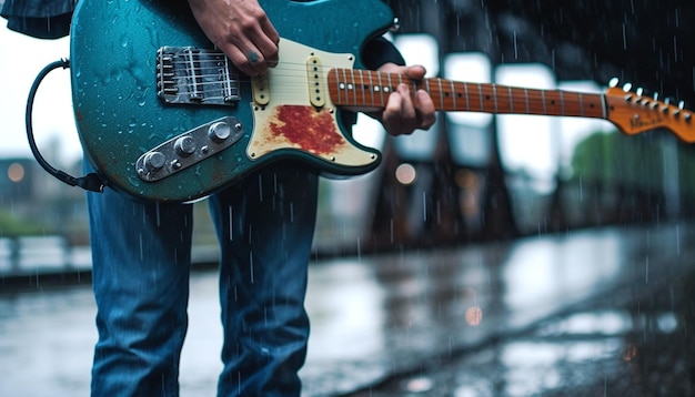 illustrazione della chitarra