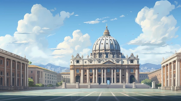 Illustrazione della Città del Vaticano