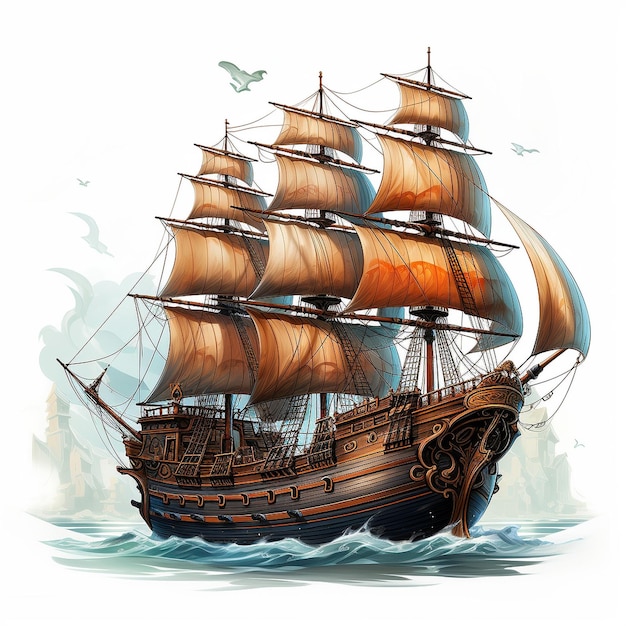 Illustrazione della nave