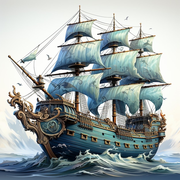Illustrazione della nave