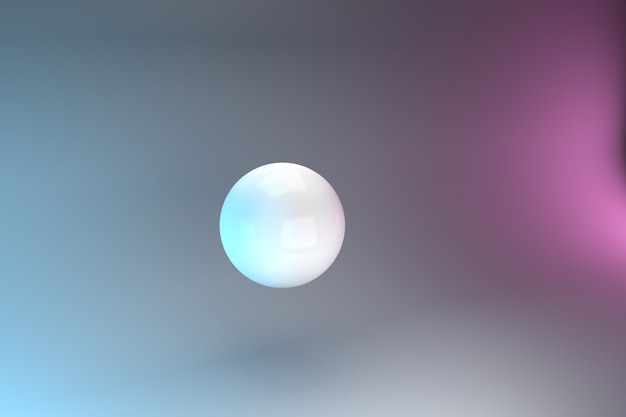 Illustrazione della palla 3d/illustrazione astratta dello sfondo