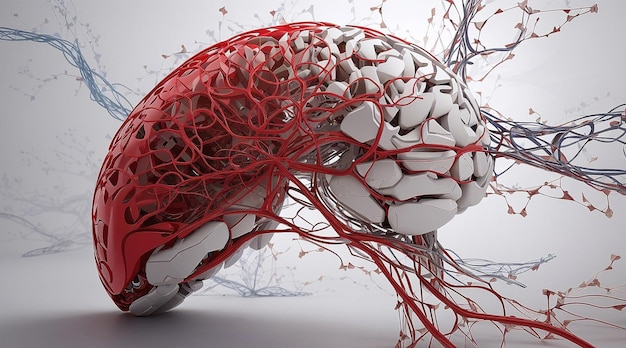 Illustrazione della rete cellulare del cancro