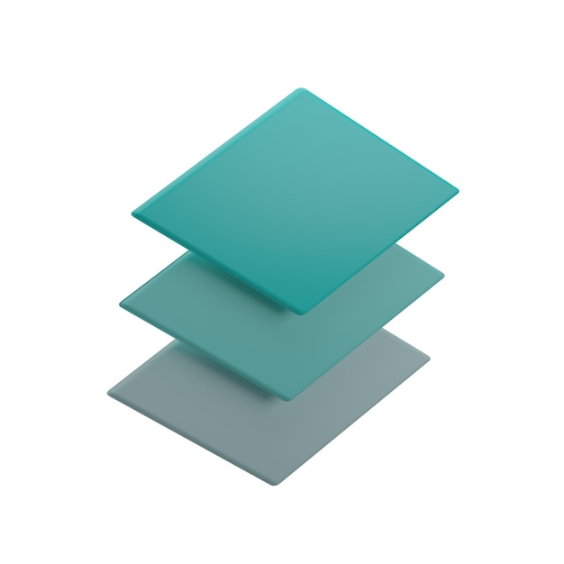 Illustrazione dello strato 3D