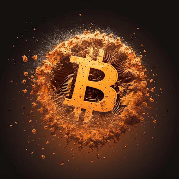 Illustrazione di Bitcoin