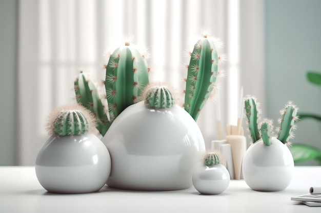 Illustrazione di cactus carino