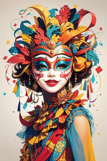 Illustrazione di Carnevale