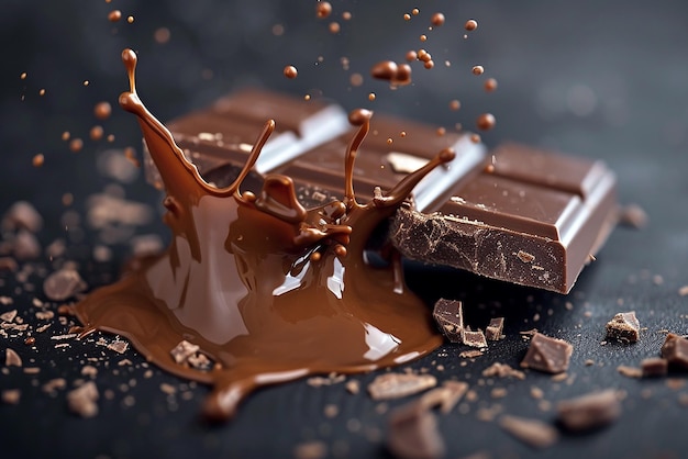 illustrazione di cioccolato