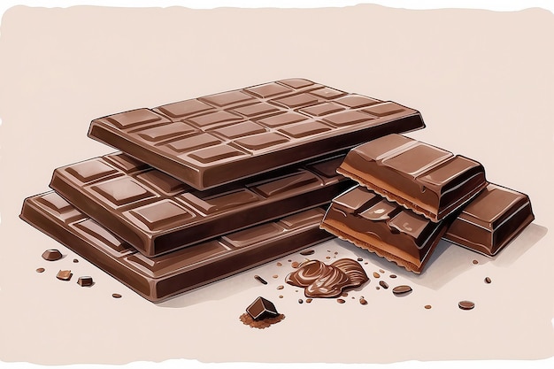 Illustrazione di cioccolato