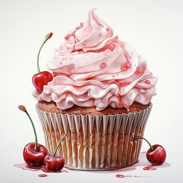 Illustrazione di cupcake