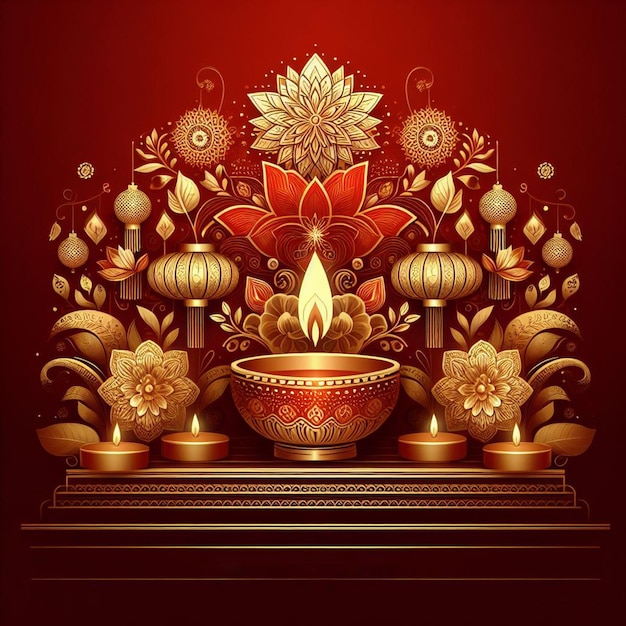 Illustrazione di DIWALI BALI