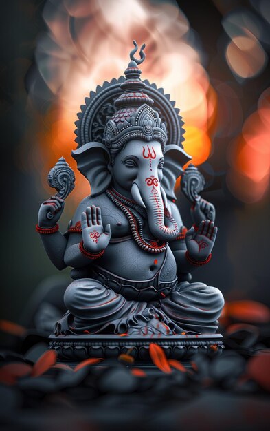 illustrazione di Ganesha