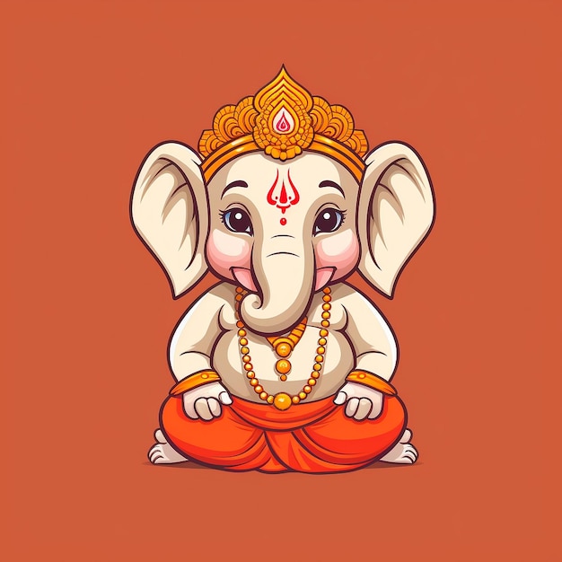 illustrazione di ganesha