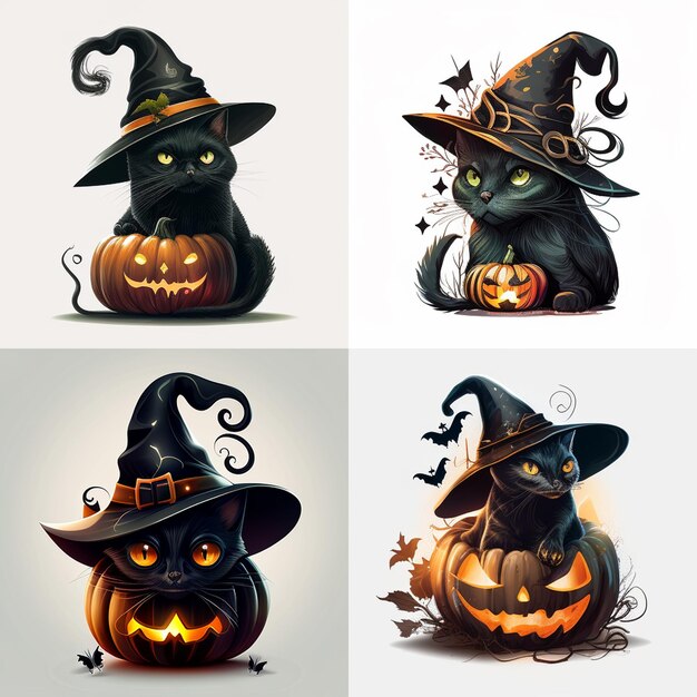 illustrazione di halloween maglietta grafica di halloween