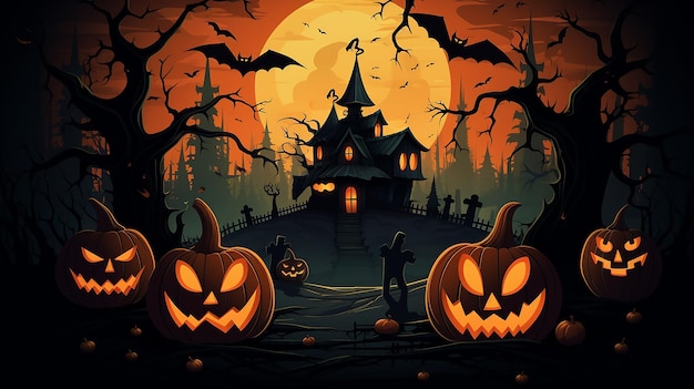 illustrazione di Halloween