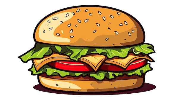 Illustrazione di hamburger