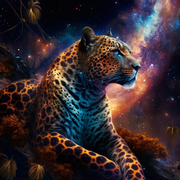 illustrazione di leopardo