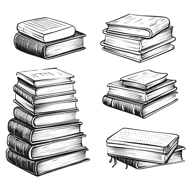 Illustrazione di libri