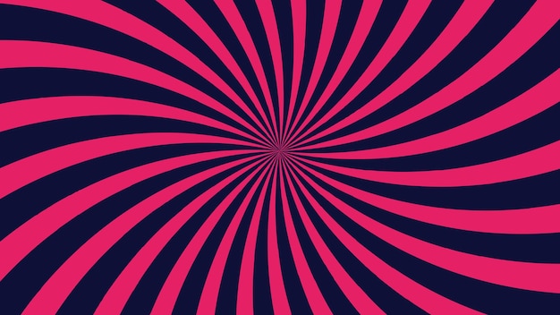 Illustrazione di linee radianti convergenti sullo sfondo delle esplosioni stellari