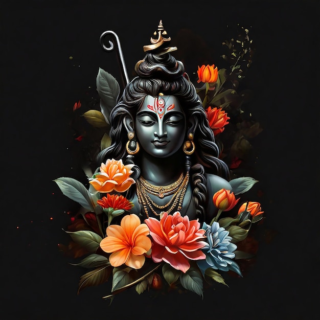 Illustrazione di Maha Shivratri