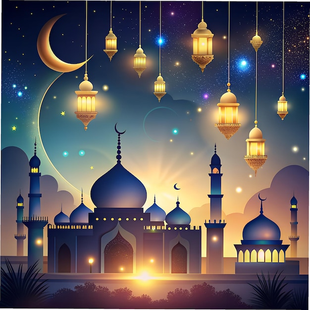 illustrazione di ramadan