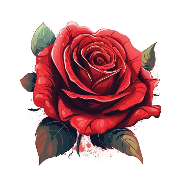 Illustrazione di rose