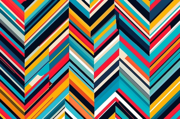 Illustrazione di stock di Chevrons Creative Abstract Design