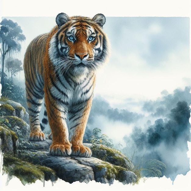 illustrazione di tigre