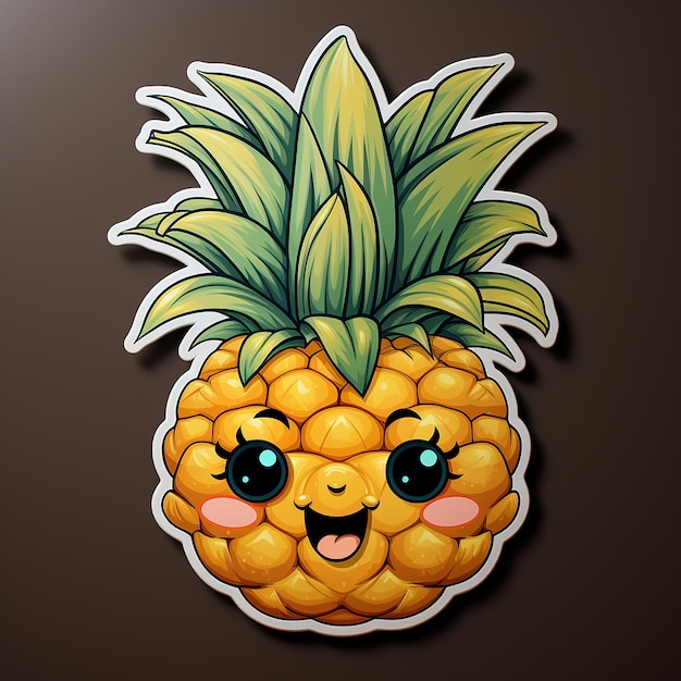 illustrazione di un ananas