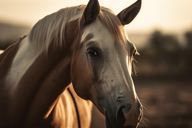 Illustrazione di un cavallo