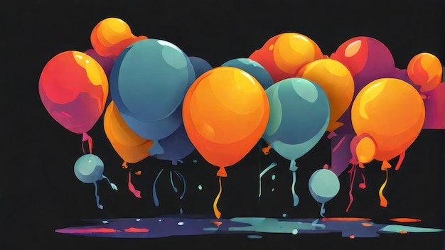 illustrazione di un palloncino