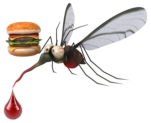 Illustrazione di zanzara